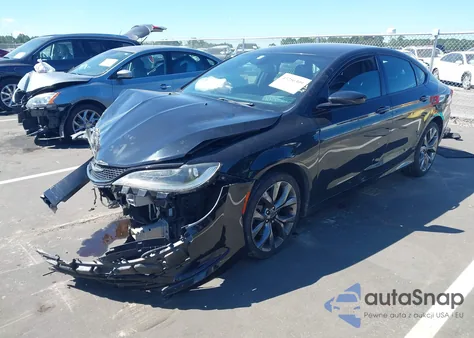 2015 Chrysler 200 S из США, поврежденный, VIN 1C3CCCBB5FN626633